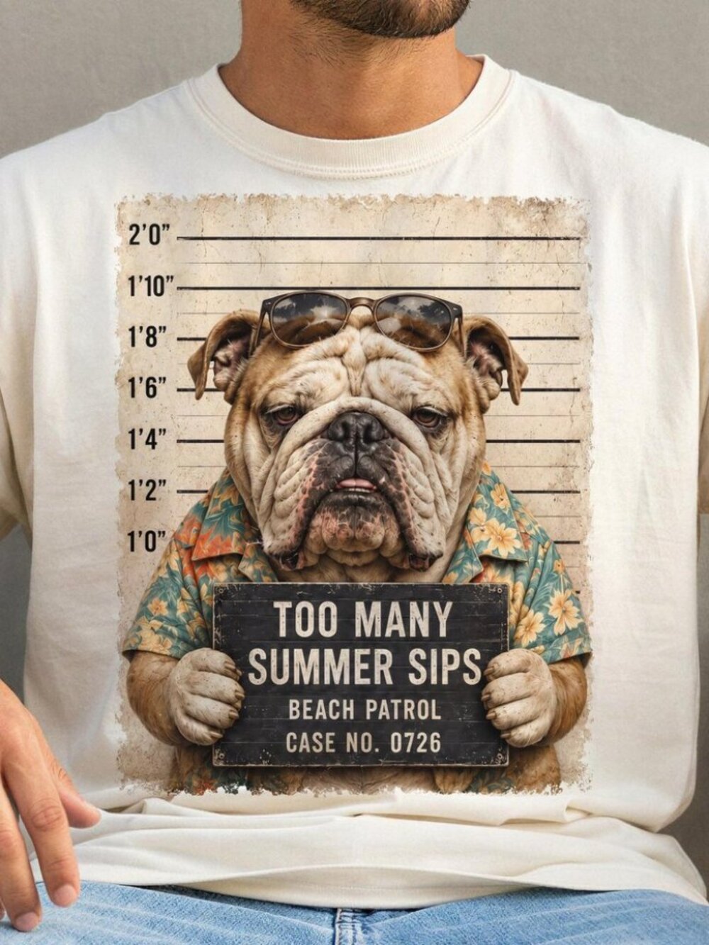 Funny Dog Shirt Summer Shirt Beach Shirt